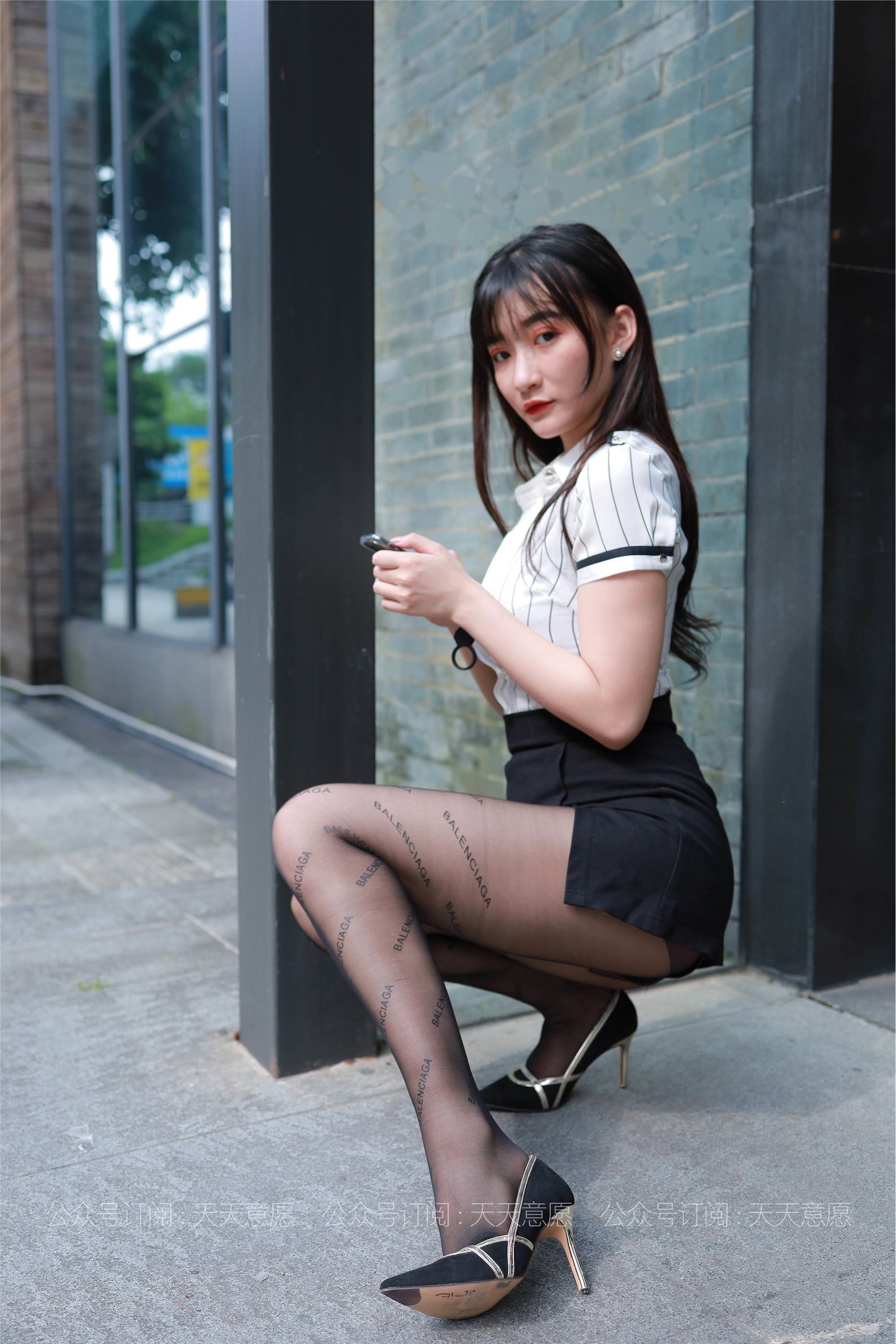 IESS异思趣向  2021.06.18 丝享家836：秋秋《字母黑丝》